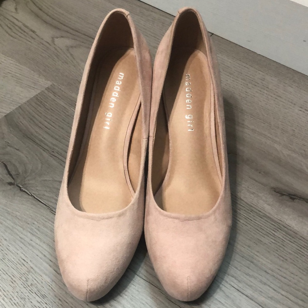 Madden Girl Kelsey Rose Micro size 9